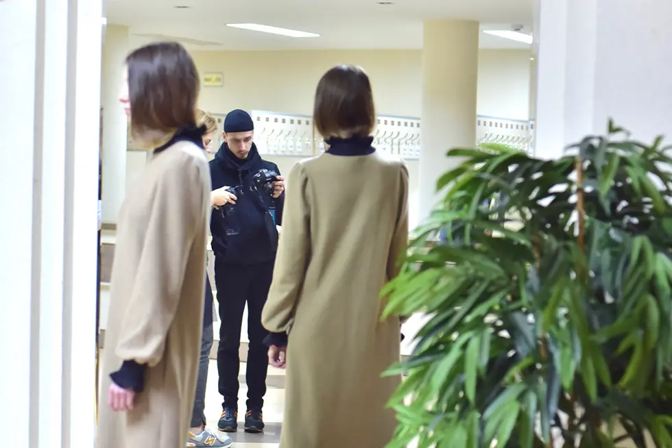 shooting vogue italy talents