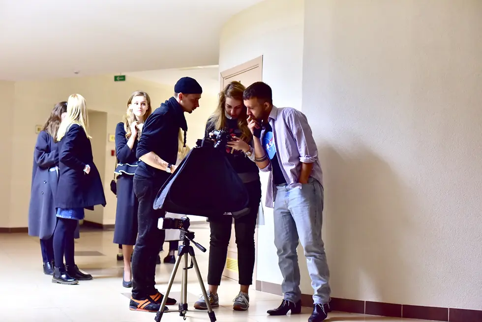 shooting vogue italy talents